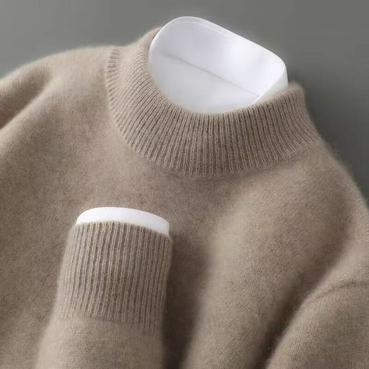 Ulvian - Weicher Stehkragen-Pullover