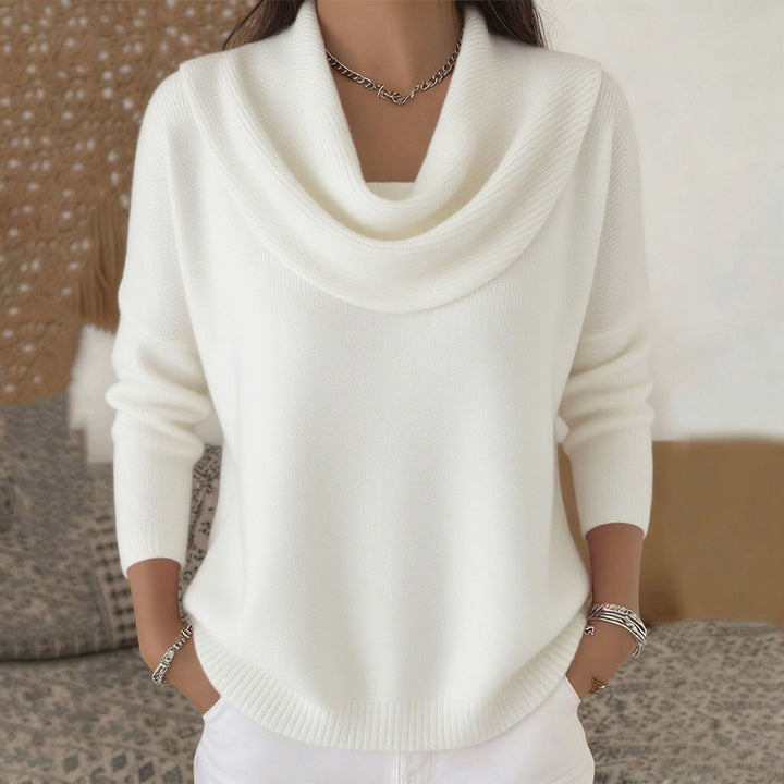 Mirelia - Drapierter Rollkragenpullover