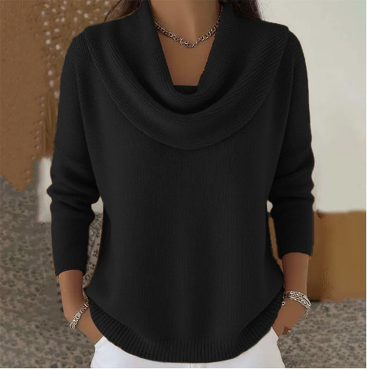 Mirelia - Drapierter Rollkragenpullover