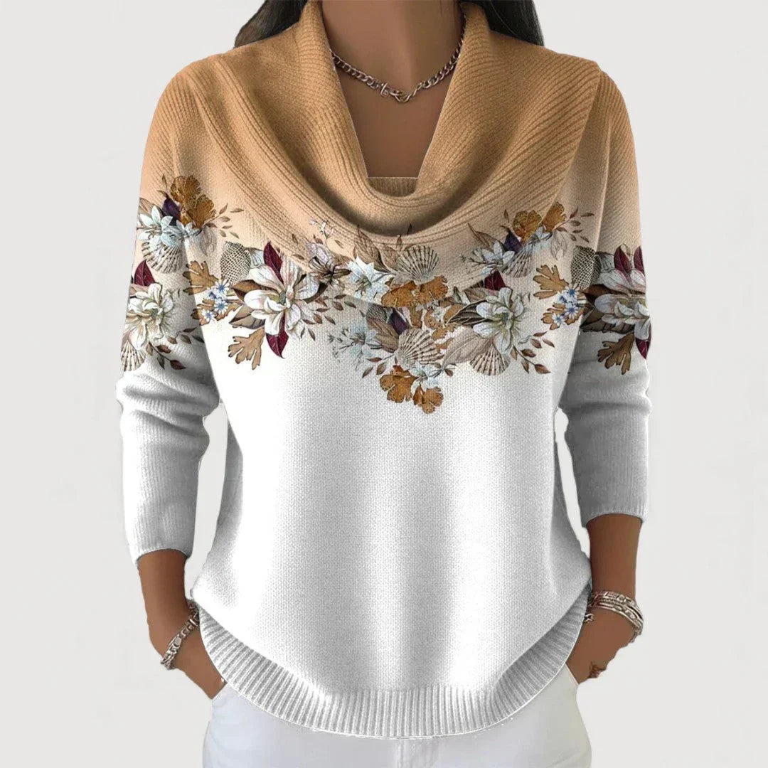 Brionyse - weicher, locker drapierter Pullover