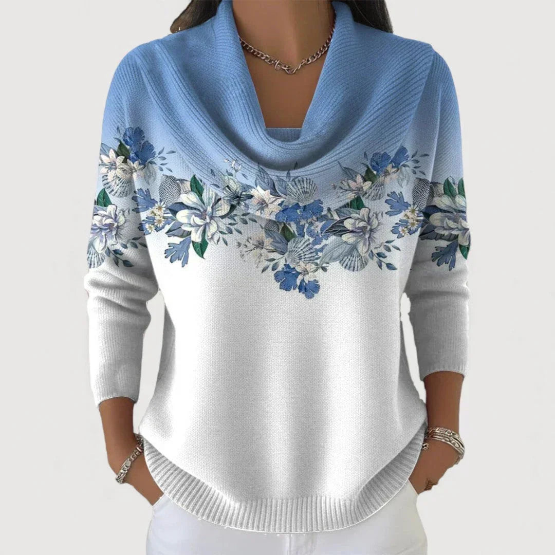 Brionyse - weicher, locker drapierter Pullover
