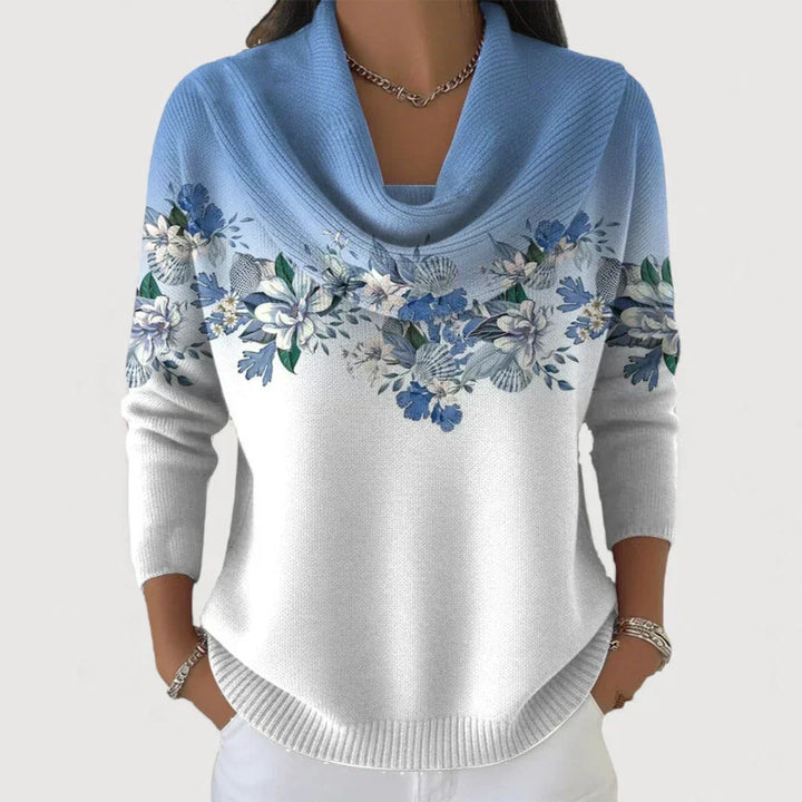 Brionyse - weicher, locker drapierter Pullover