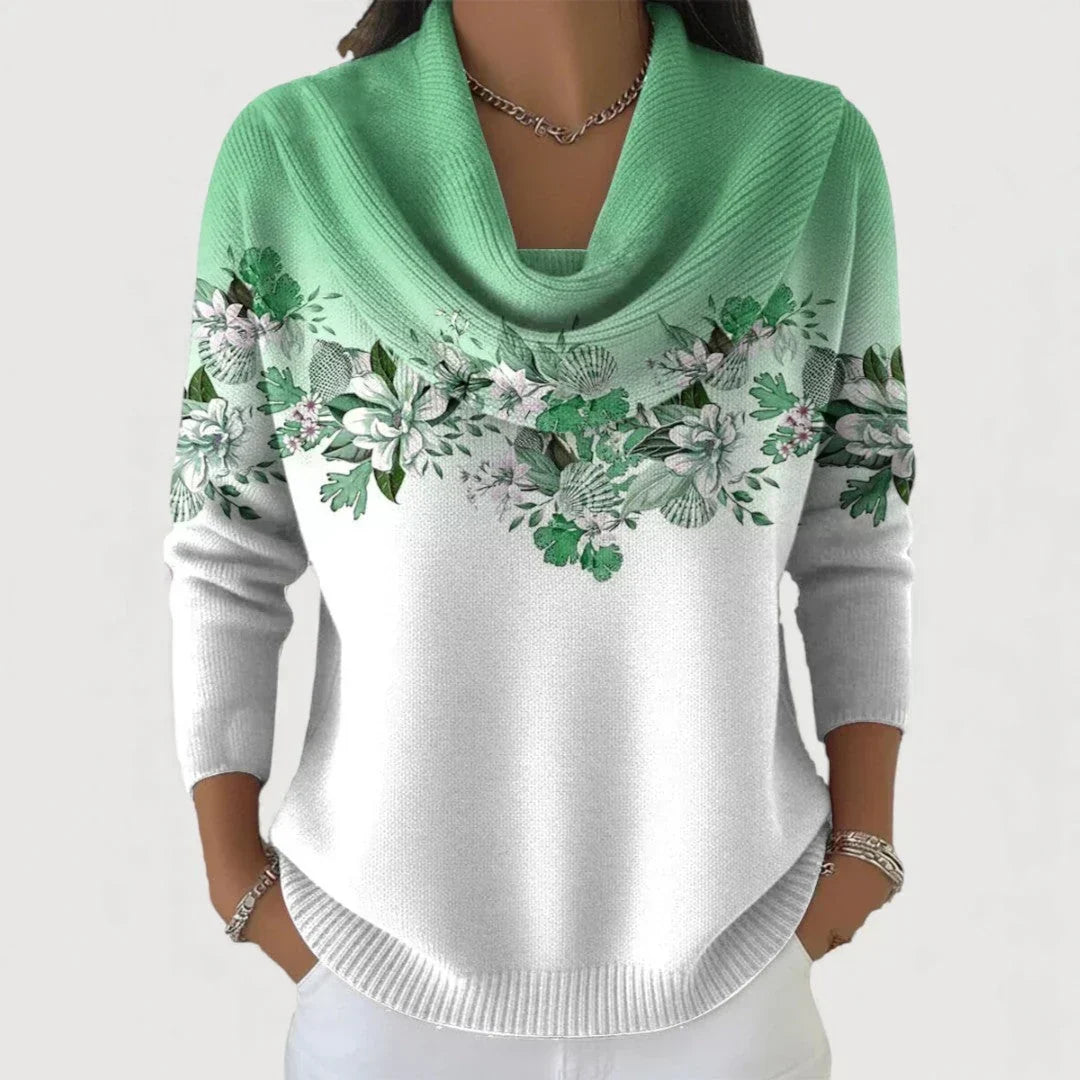 Brionyse - weicher, locker drapierter Pullover