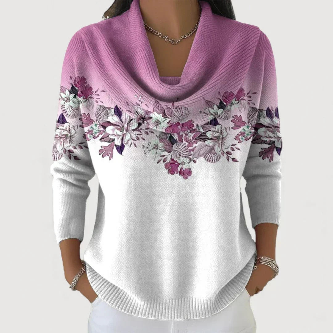 Brionyse - weicher, locker drapierter Pullover