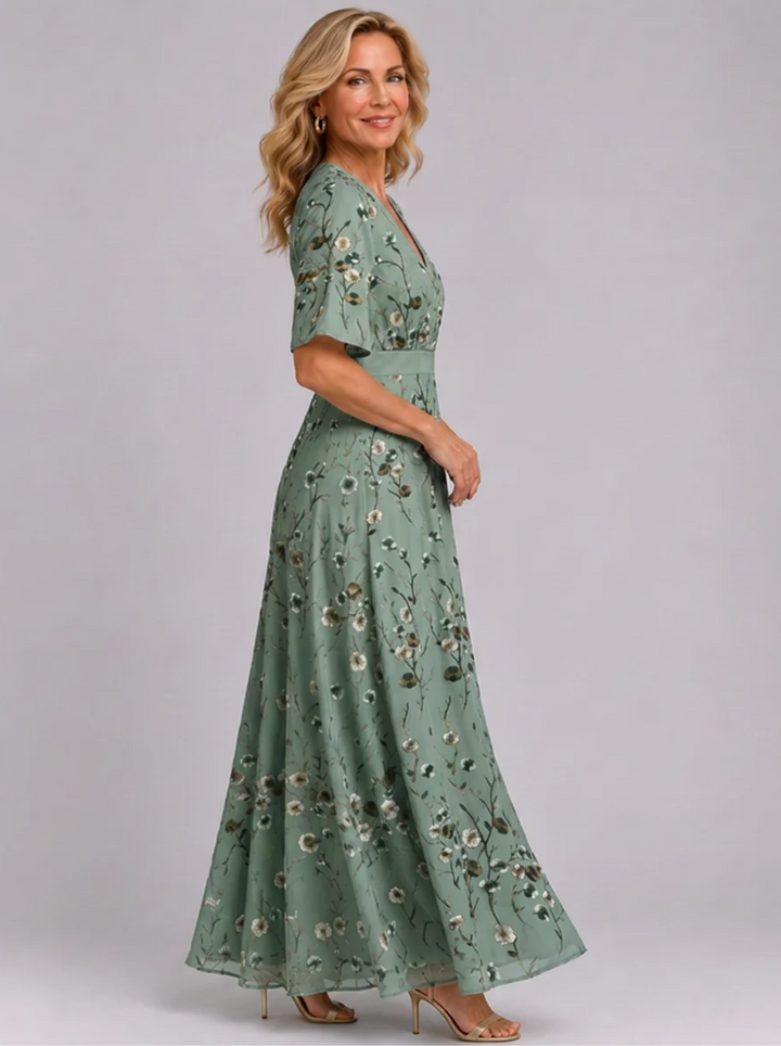Adaline - Softtouch-Midikleid mit Blumenmuster