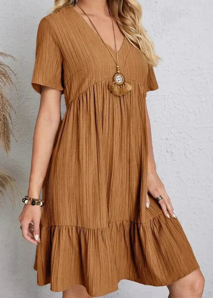 Flavia - Fliessendes Shiftkleid