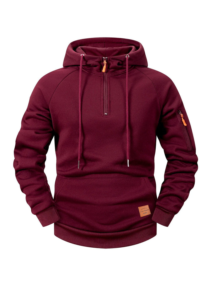 Quenford - Weicher Zip-Hoodie