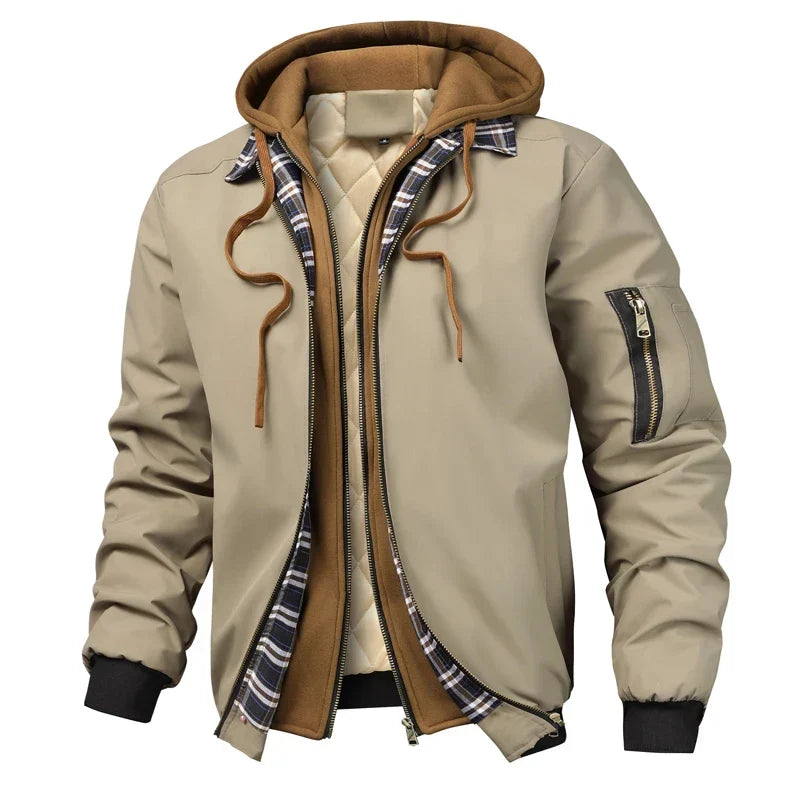 Jerome - Isolierte Outdoor-Kapuzenjacke