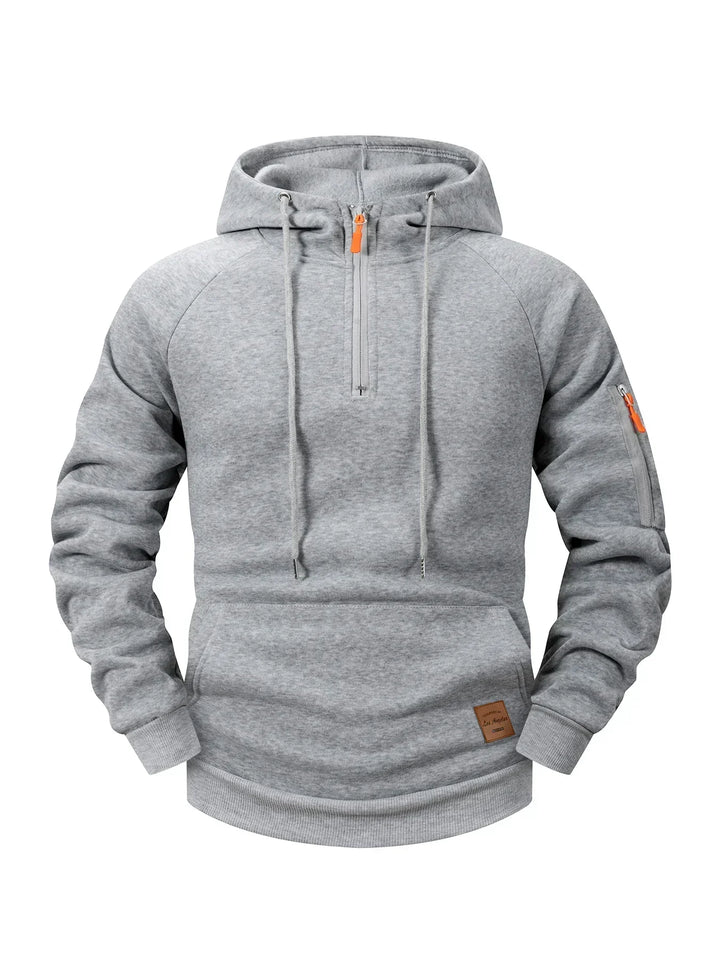 Quenford - Weicher Zip-Hoodie