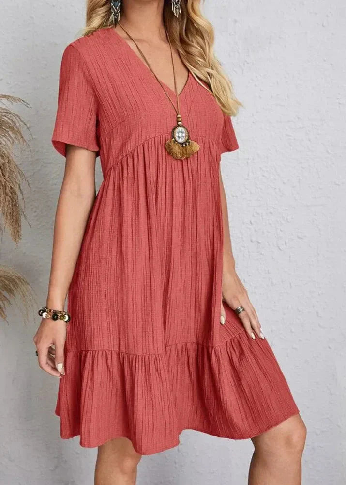 Flavia - Fliessendes Shiftkleid