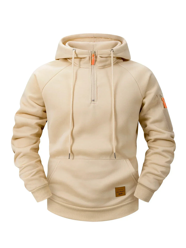 Quenford - Weicher Zip-Hoodie