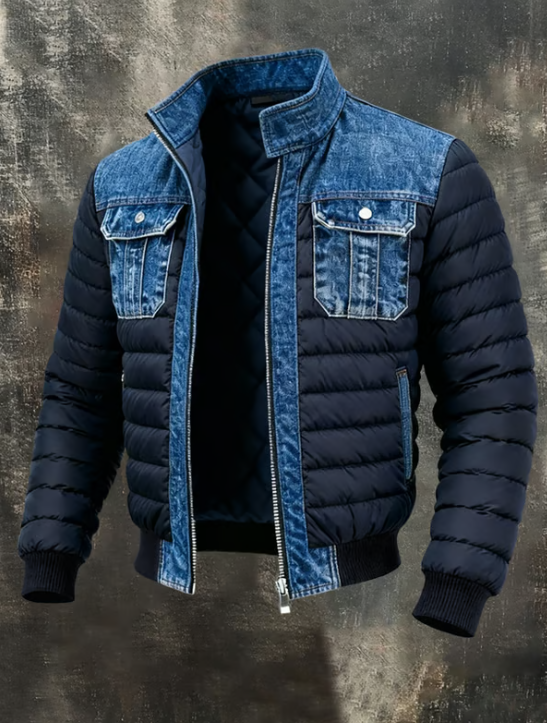 Erven - strukturierte Steppjacke