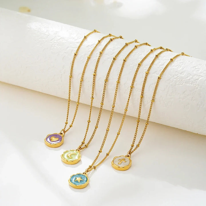 Brisalyn - Zarte Charm-Halskette