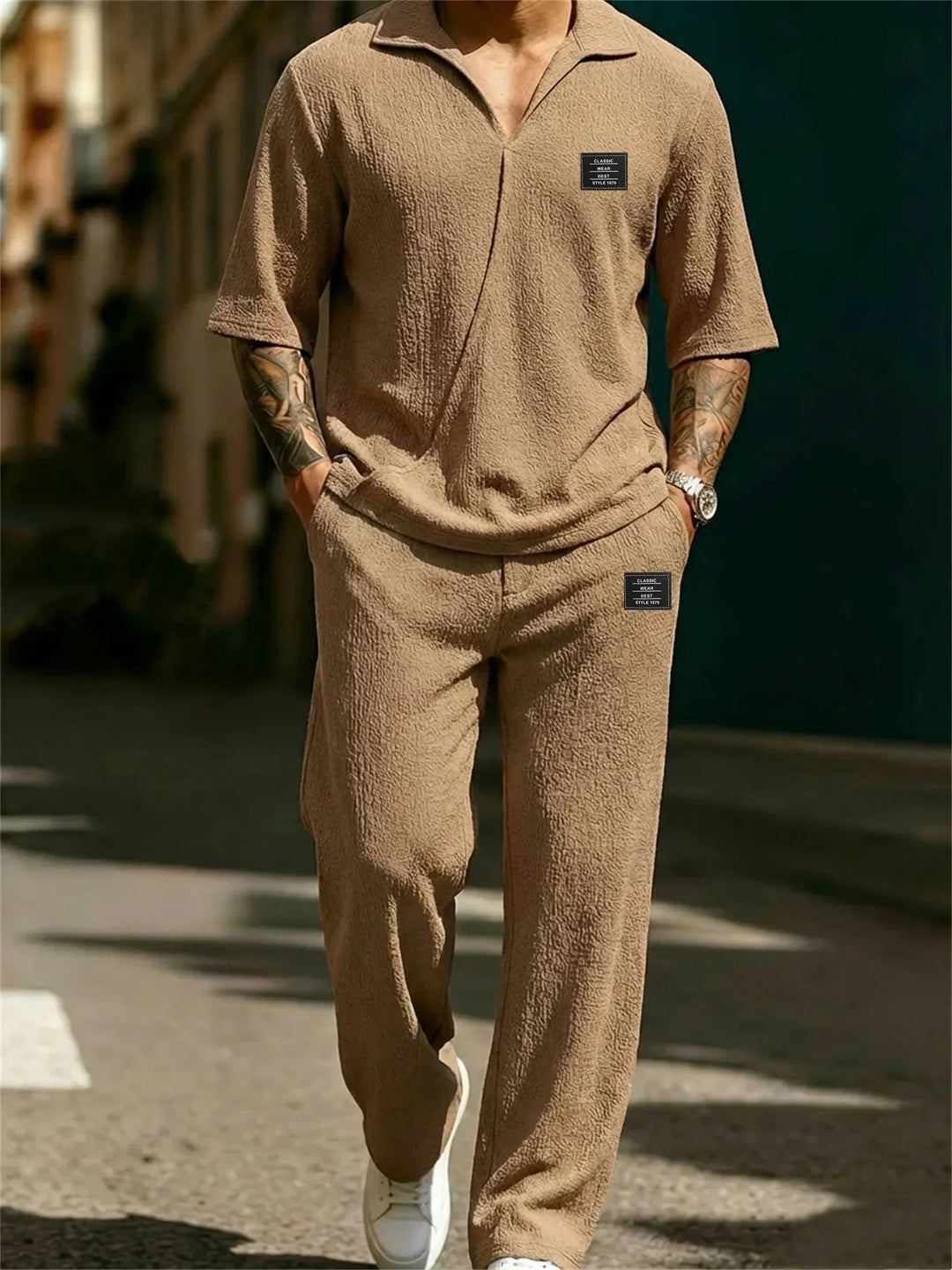 Ansel - Zweiteiliges Soft-Touch-Herren-Set