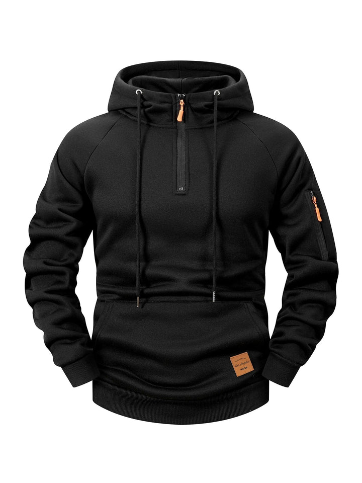 Quenford - Weicher Zip-Hoodie