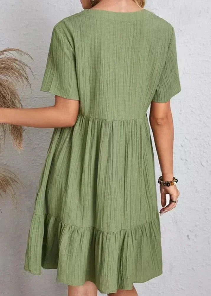 Flavia - Fliessendes Shiftkleid