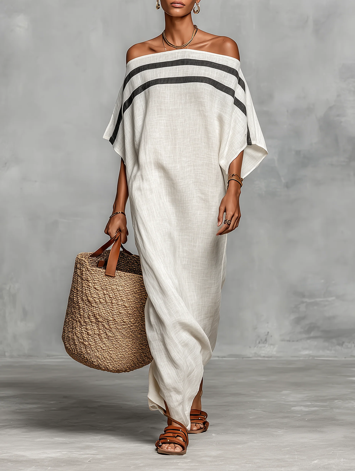 Damarielle - Elegantes Maxikleid mit Off-Shoulder-Design