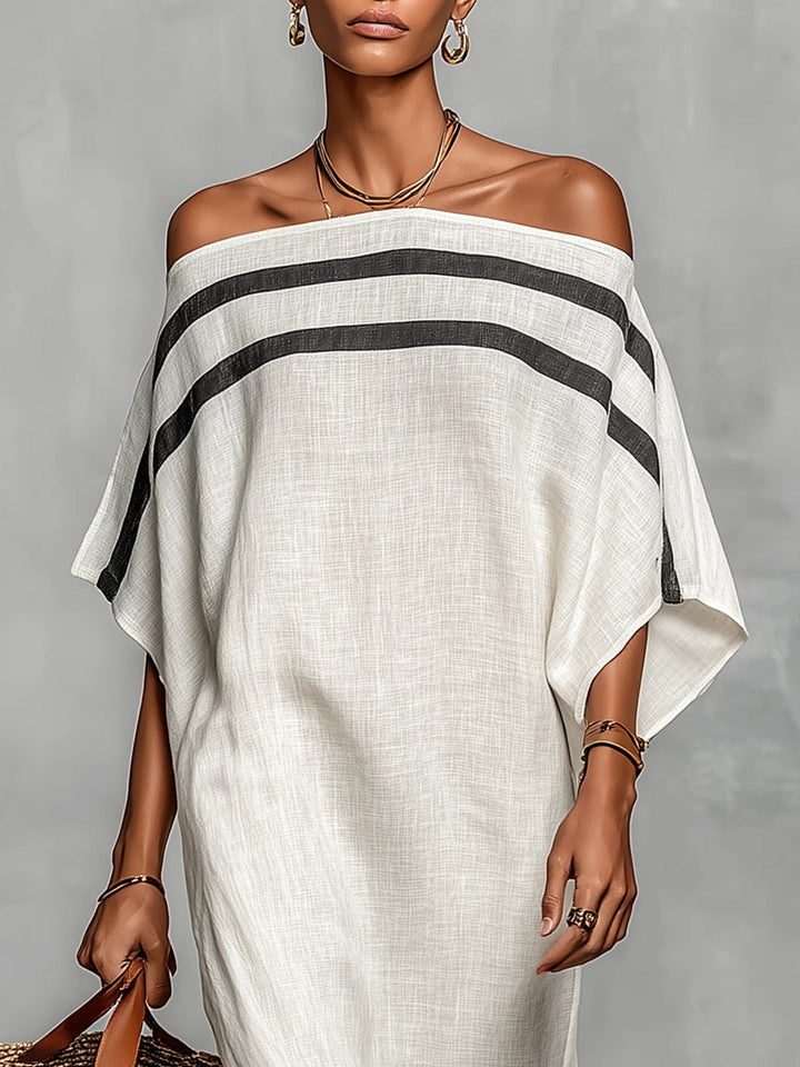 Damarielle - Elegantes Maxikleid mit Off-Shoulder-Design