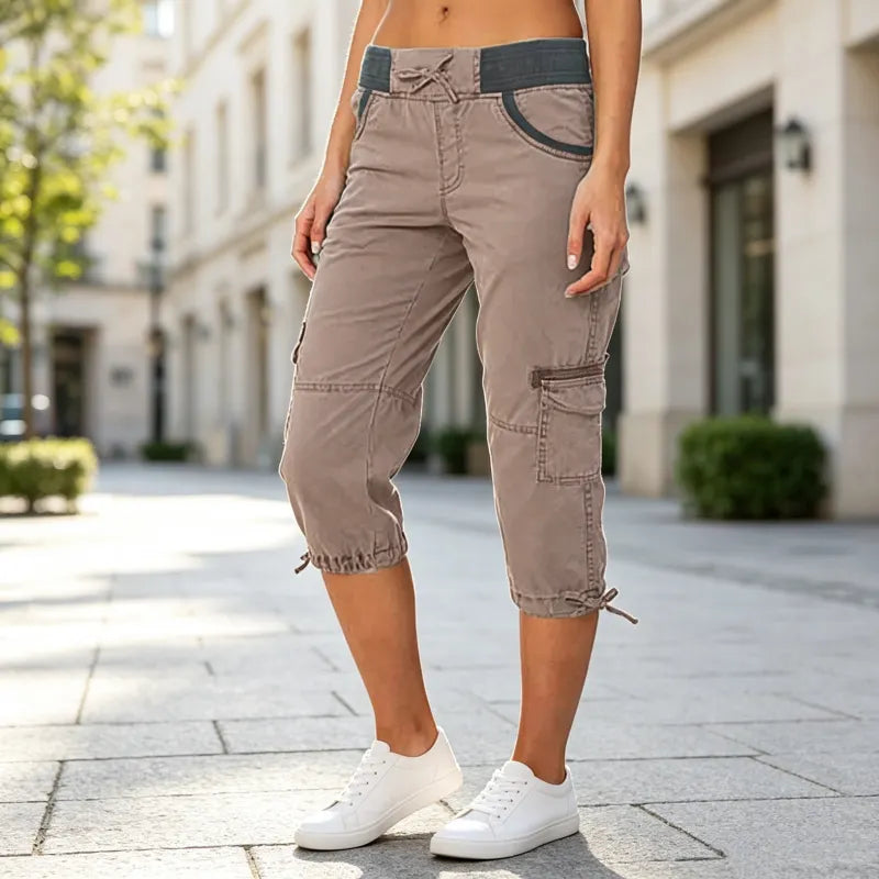 Astrelia - Cargo-Caprihose im Utility-Stil