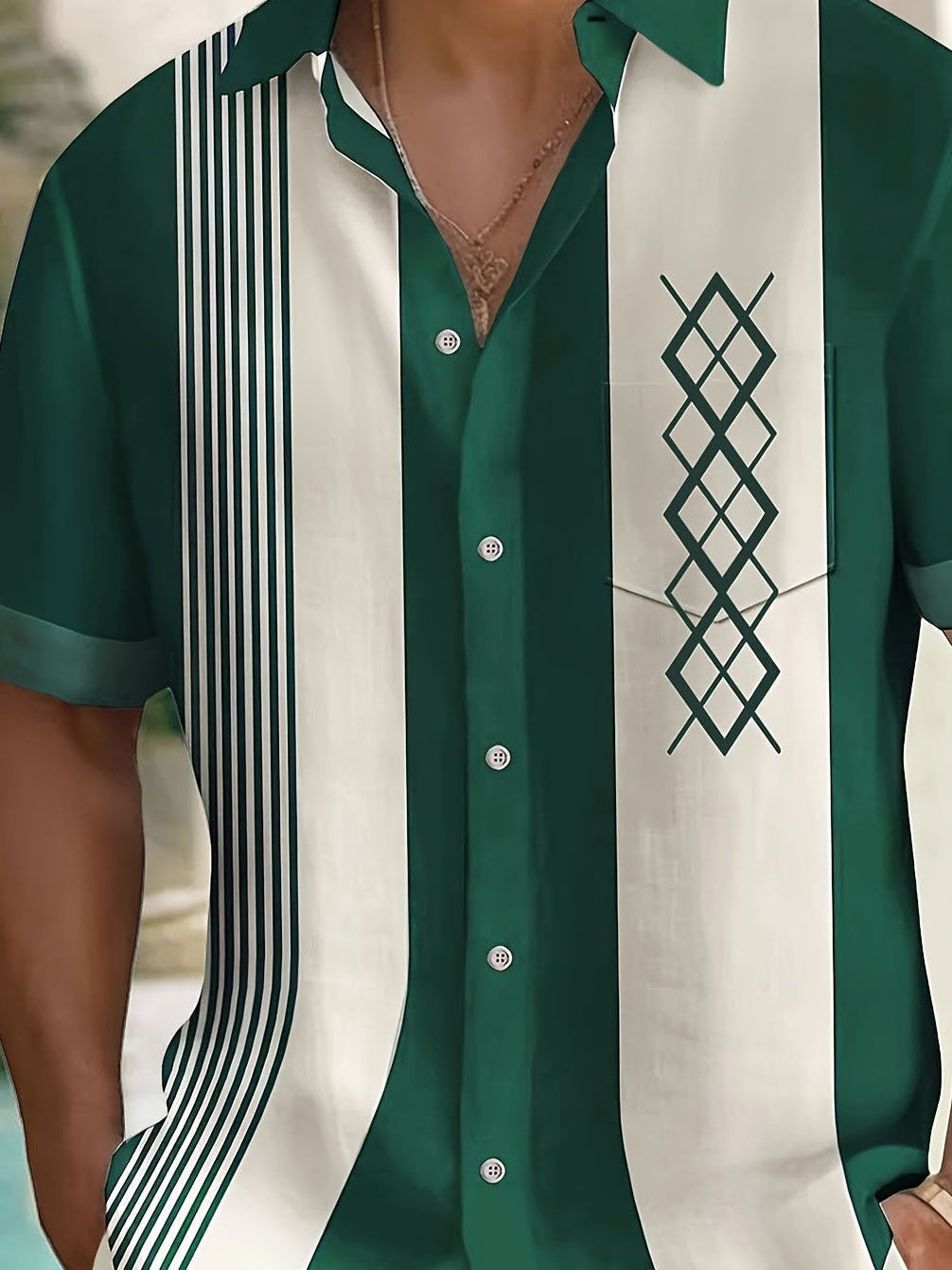 Morpeth - Gestreiftes Vintage-Henley-Shirt