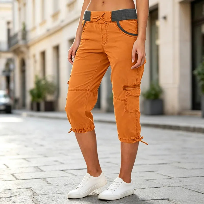 Astrelia - Cargo-Caprihose im Utility-Stil