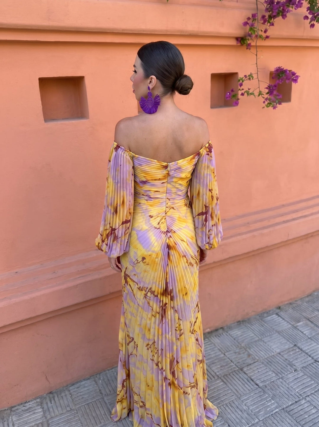 Avalora - Elegantes florales Maxikleid
