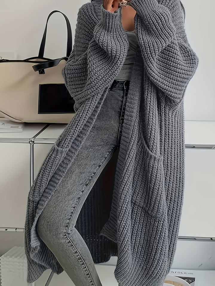 Rosalienne - Besonders weiche Long-Strickjacke