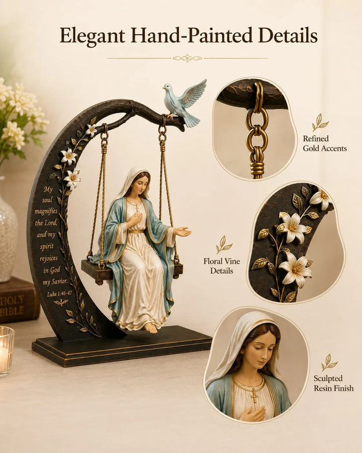 Calienne - Tischskulptur Unsere Dame im Swing-Stil