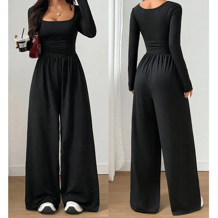 Elanisse - Weicher, weit geschnittener Jumpsuit