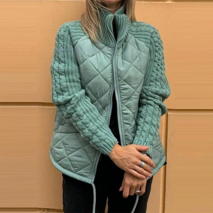 Corisanna - Wärmende Strickjacke mit Reißverschluss vorne