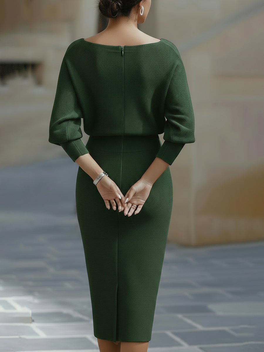 Bellisara - Drapiertes Midikleid