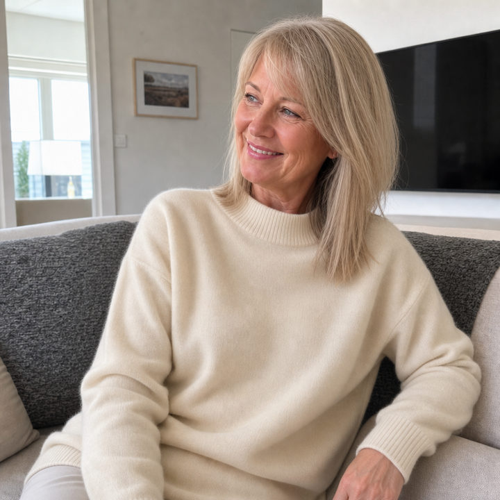 Ulvian - Weicher Stehkragen-Pullover