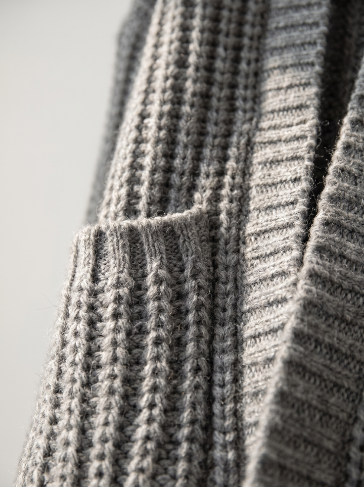 Rosalienne - Besonders weiche Long-Strickjacke