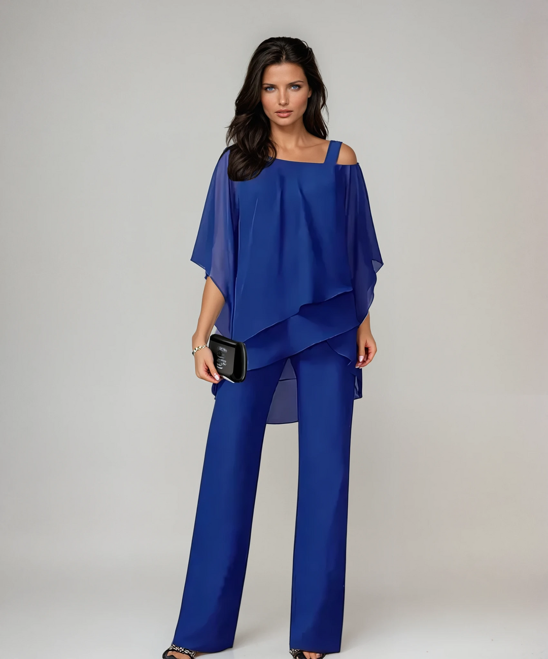 Leorisse - fließendes asymmetrisches zweiteiliges Set