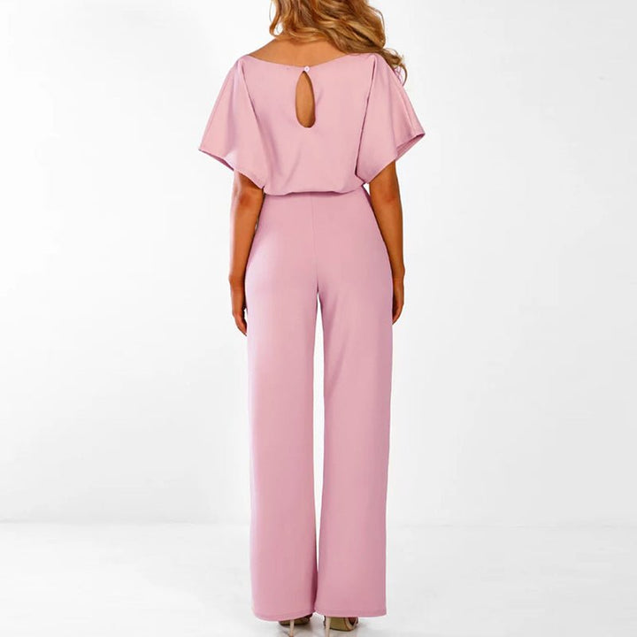 Asteryn - Eleganter Jumpsuit mit Taillenknoten