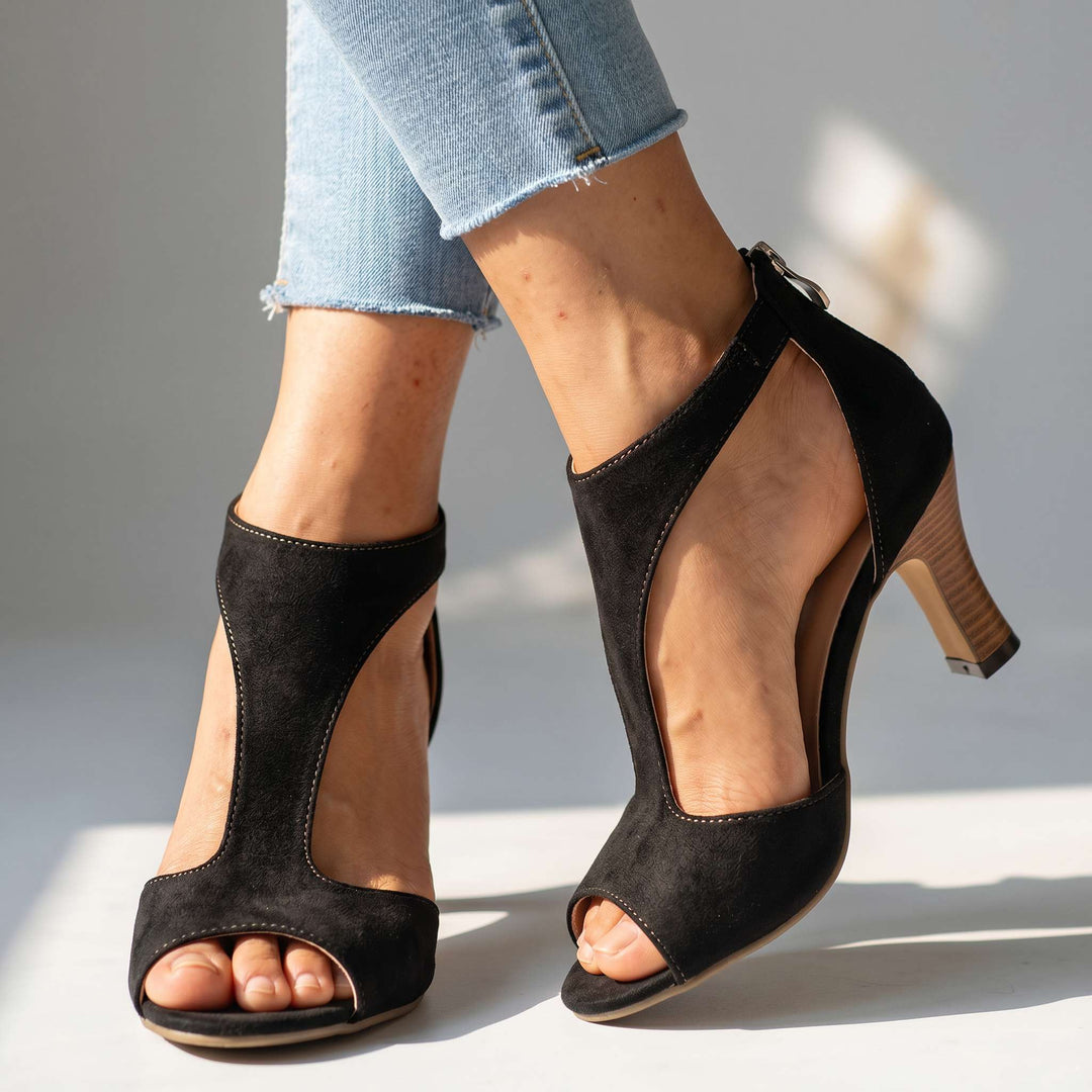 Corabelle - Elegante T-Riemen-Sandaletten
