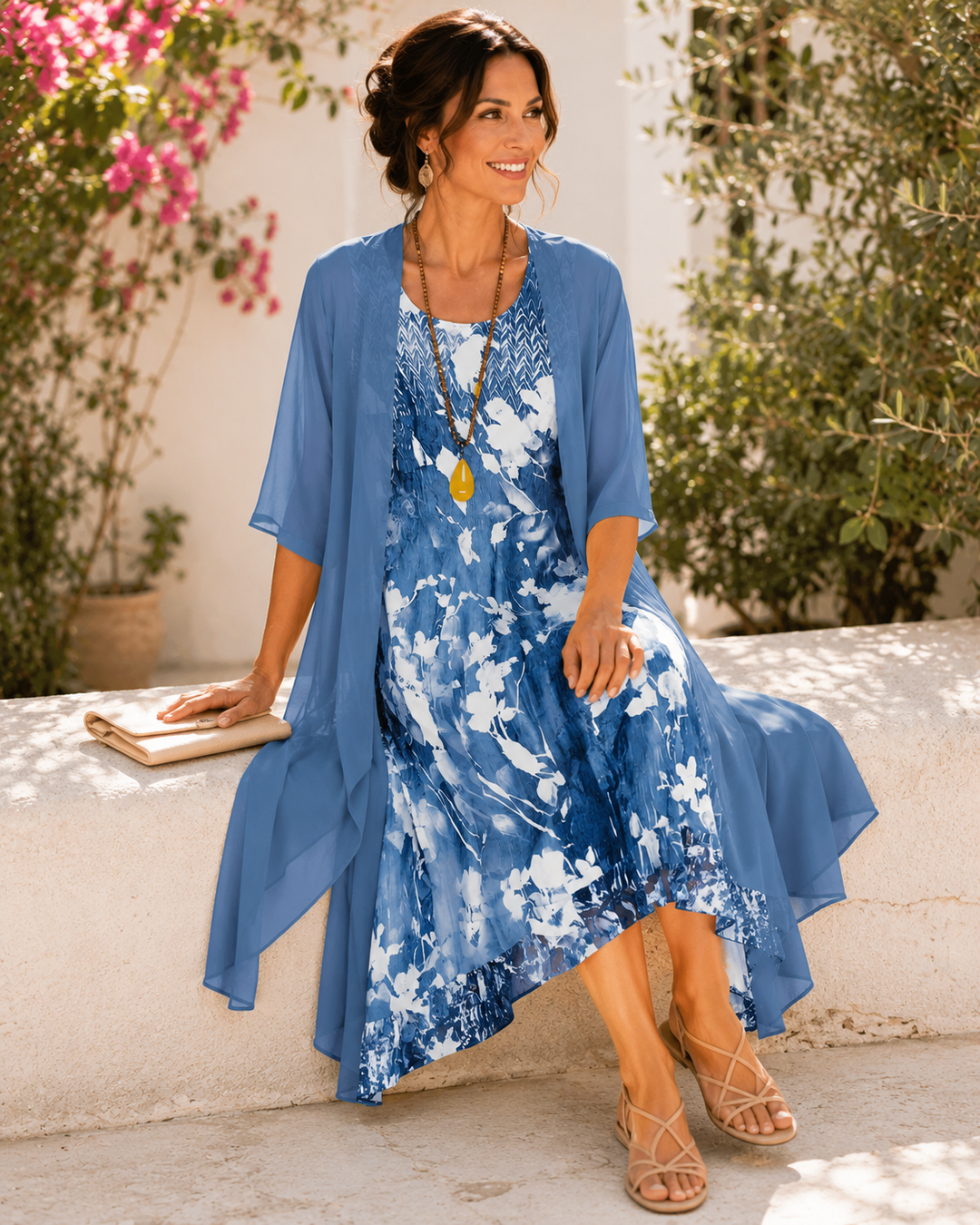 Evora - luftiges Festkleid