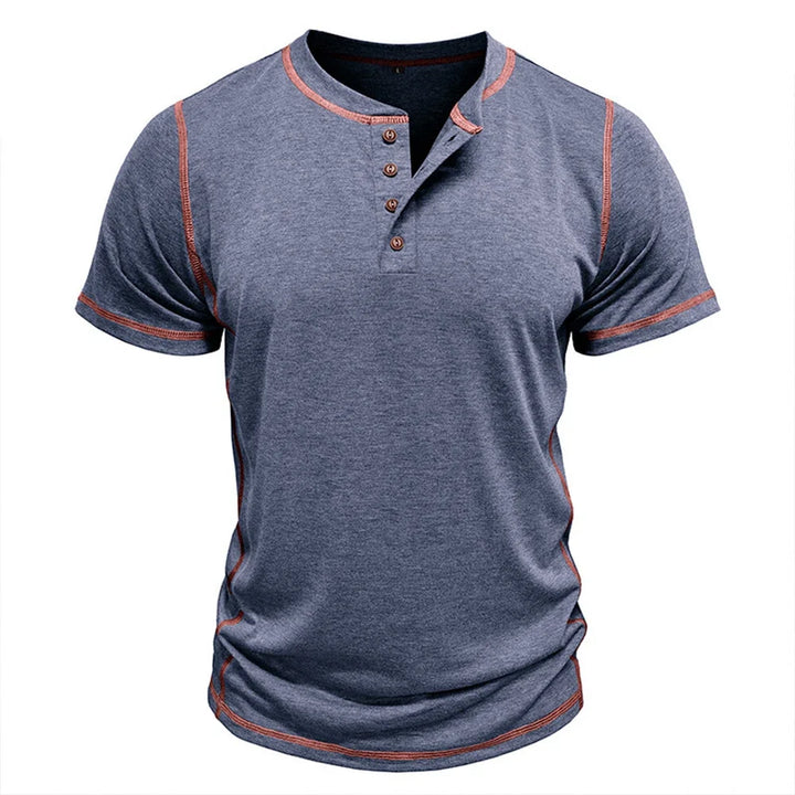 Bardwell - Weiches Henley-T-Shirt