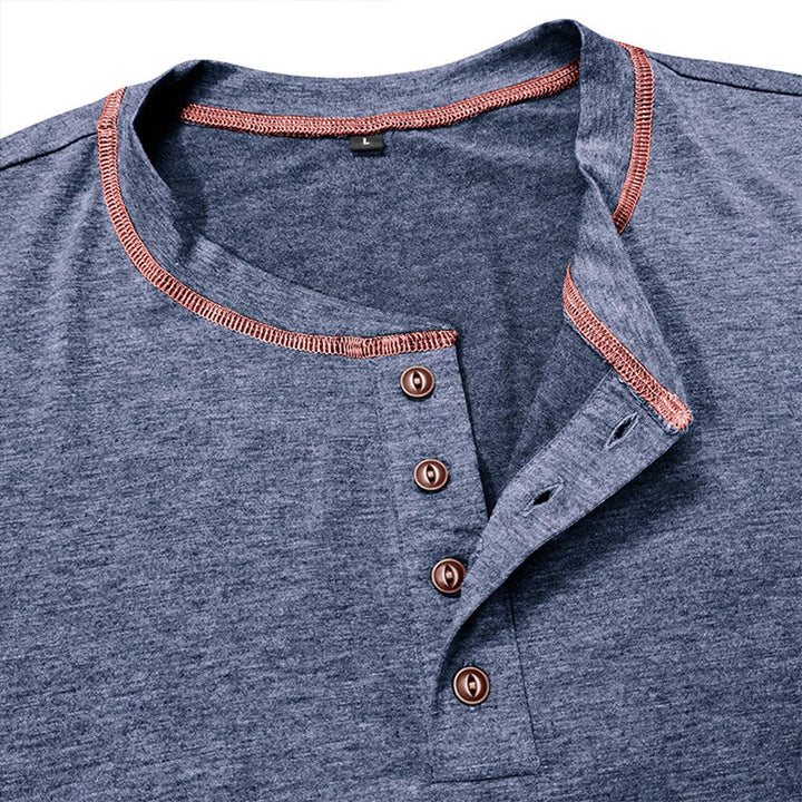 Bardwell - Weiches Henley-T-Shirt
