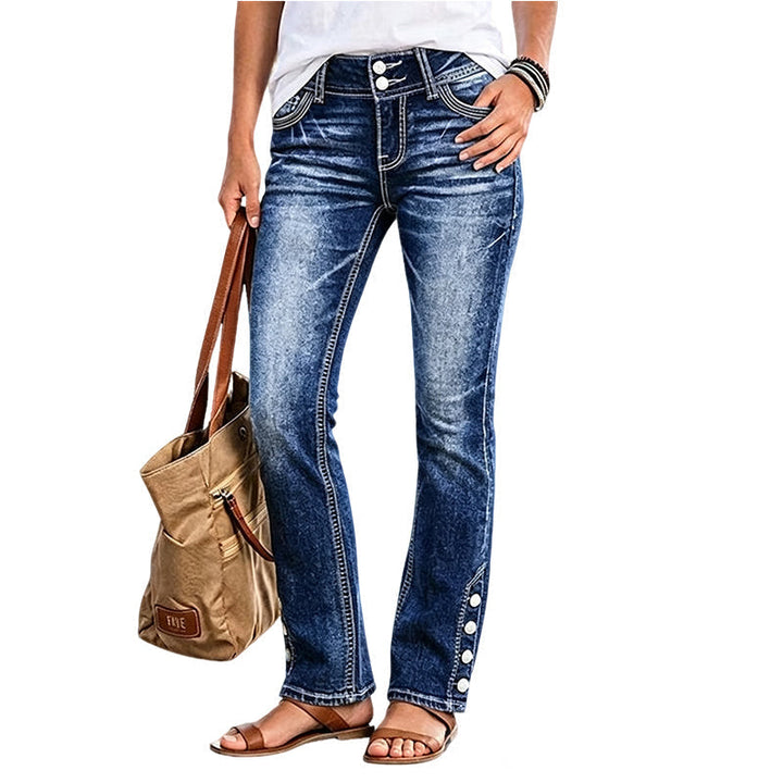 Solanique - Figurformende Superstretch-Jeans