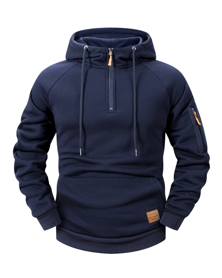 Quenford - Weicher Zip-Hoodie